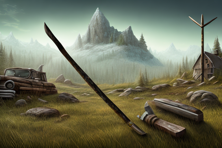 A pickaxe